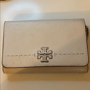 Ivory tory burch clutch